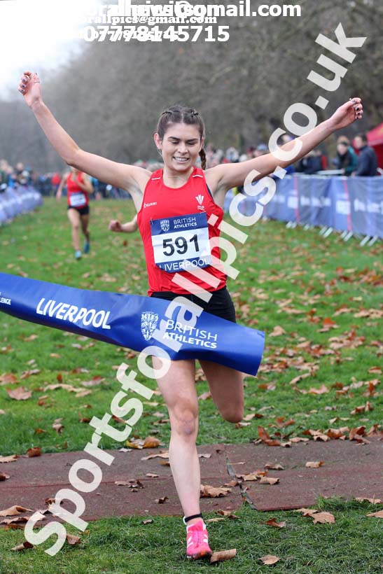 Womens under-17s and junior British Athletics Liverpool Cross Challenge, Sefton Park, Liverpool. Photo:  David T. Hewitson/Sports for All Pics